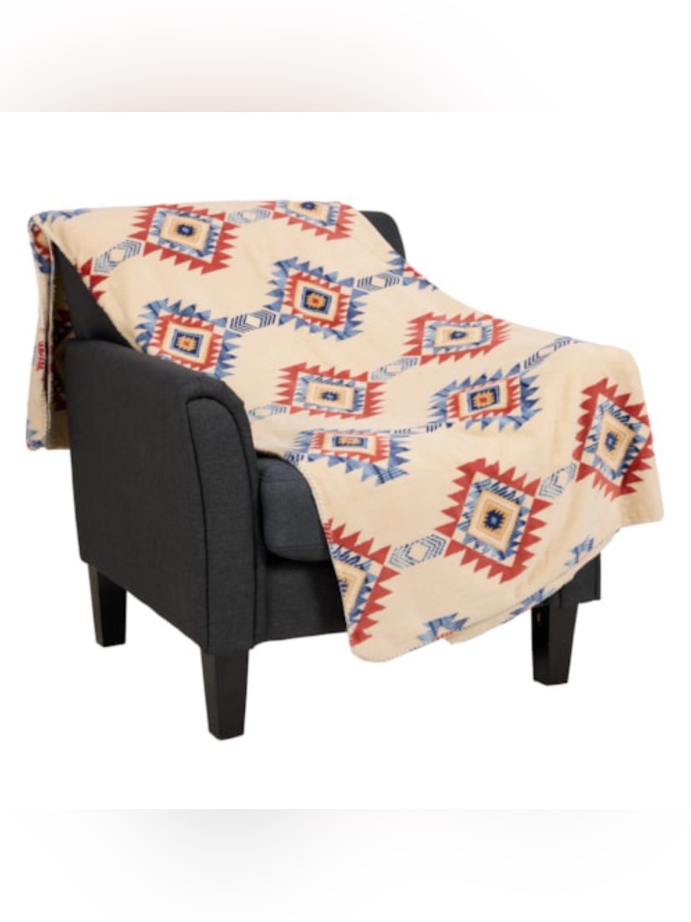 FRYE Silky Soft Coco Milk Throw Blanket Williams $49 Retail NEW
